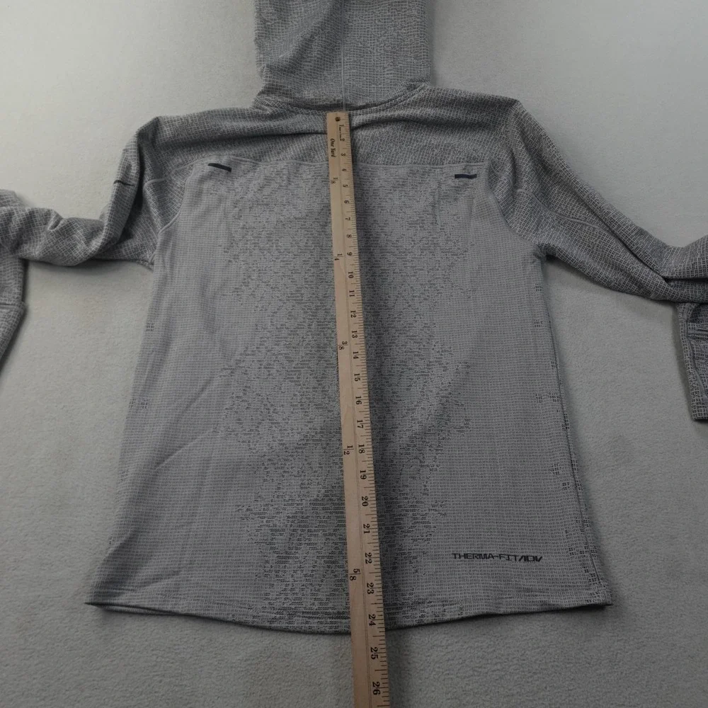 Nike Therma-FIT ADV Run Division Pinnacle Hoodie Mens M Gray DQ6524 Running